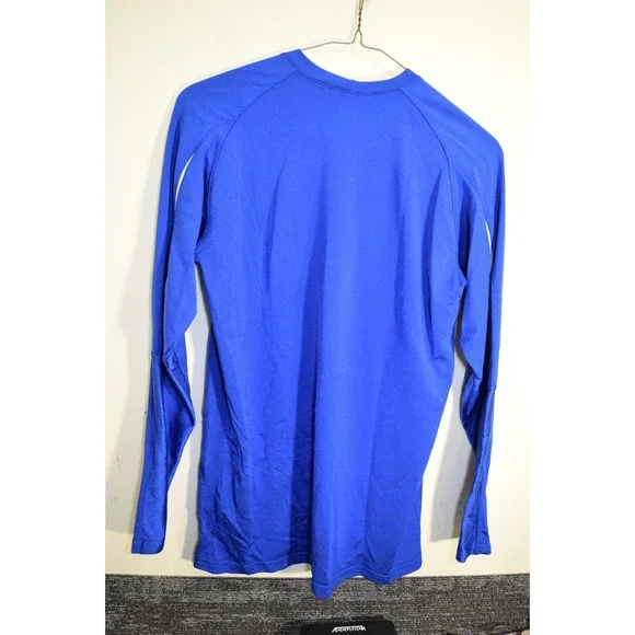 Macalester College Scots Shirt Mens S NCAA UA TEAM ISSUED Baseball Jersey Blue - Picture 7 of 16